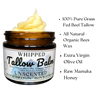 Whipped Tallow Balm - Moisturizer, Grass Fed Beef Tallow, Face, Skin and Body Care