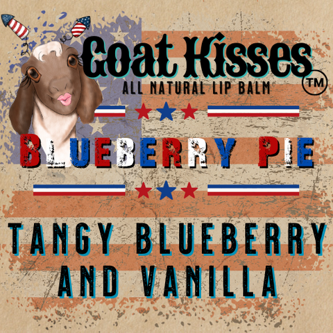 Goat Kisses (TM) Smack Pack, 4 Lip Balms, FREEDOM