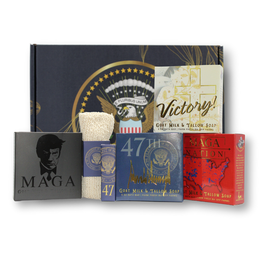 President Trump Inauguration of 2025 Gift Box (MAGA) #47 - Free Stickers Included