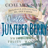 Winter Juniper Berry, 6 oz Holiday Goat Milk Soap