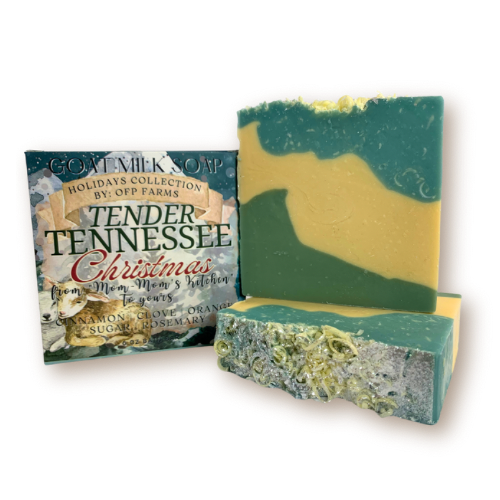 Tender Tennessee Christmas, 6 oz Holiday Goat Milk Soap