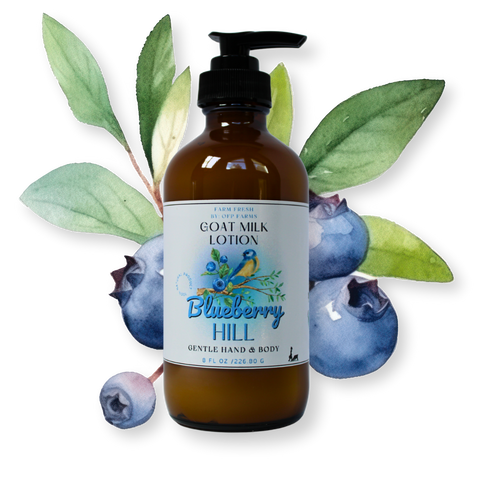 Blueberry Hill, Goat Milk Hand and Body Lotion