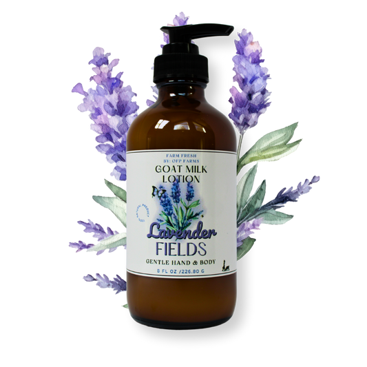 Lavender Fields, Goat Milk & Tallow Hand and Body Lotion