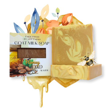 Honey and Almond, 6 oz Goat Milk Soap