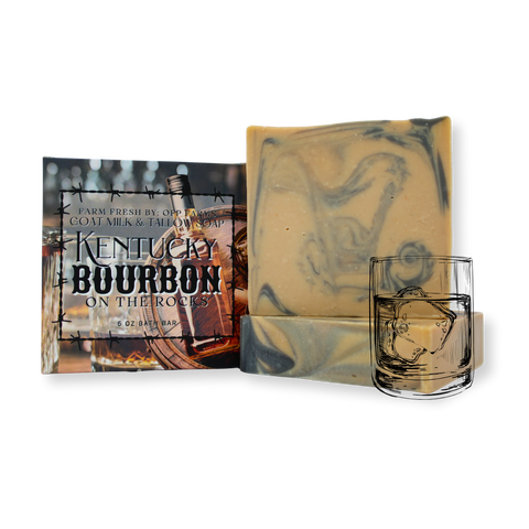 Kentucky Bourbon, 6 oz Goat Milk Soap,