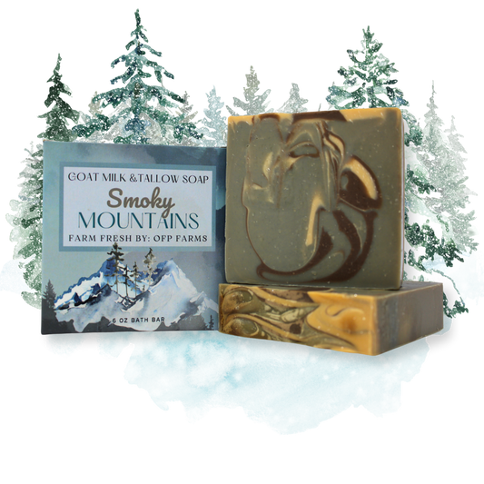 Smoky Mountains, 6 oz Goat Milk Soap