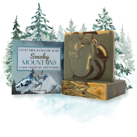 Smoky Mountains, 6 oz Goat Milk Soap