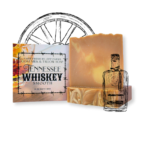 Tennessee Whiskey, 6 oz Goat Milk Soap