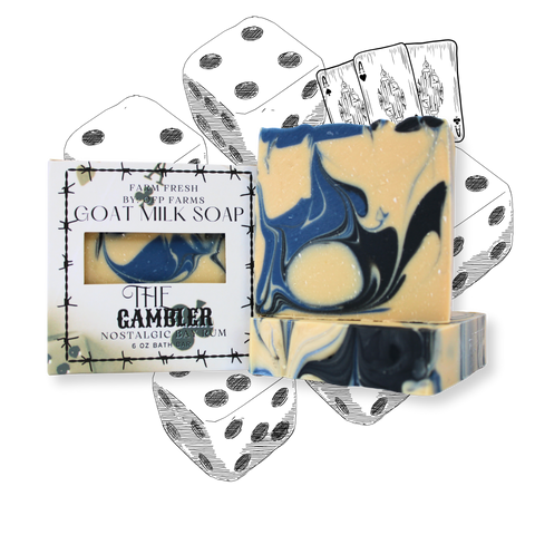 The Gambler, 6 oz Goat Milk Soap