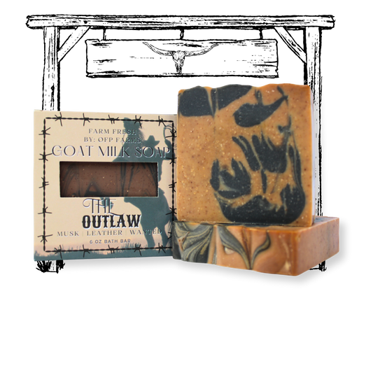 The Outlaw, 6 oz Goat Milk Soap