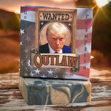 Trump - The Outlaw, 6 oz Goat Milk Soap