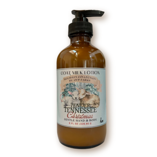 Tender Tennessee Christmas, Holiday Goat Milk Lotion