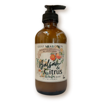 Balsam and Citrus, Holiday Goat Milk Lotion