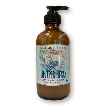 Winter Juniper Berry, Holiday Goat Milk Lotion