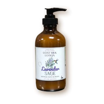 Lavender Sage, Goat Milk Hand and Body Lotion