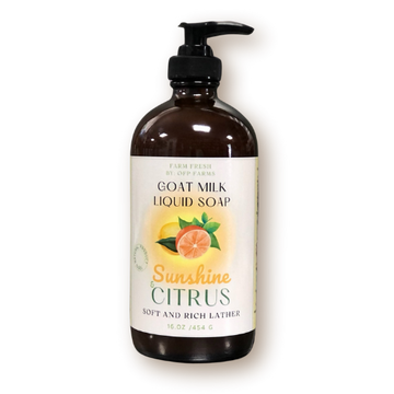 Liquid Goat Milk Soap, Olive Oil and Aloe