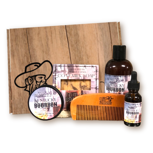 Men's Beard and Bath Boxed Gift Set