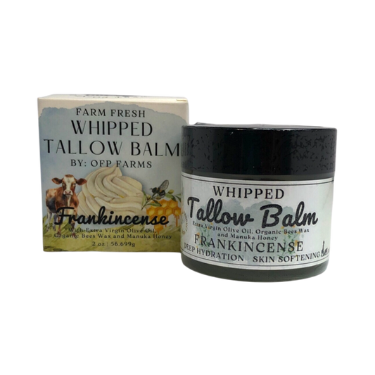 Whipped Tallow Balm - Face Moisturizer, Grass Fed Beef Tallow, Skin and Body Care