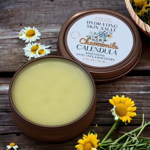 Salve, Chamomile and Calendula, 2 oz