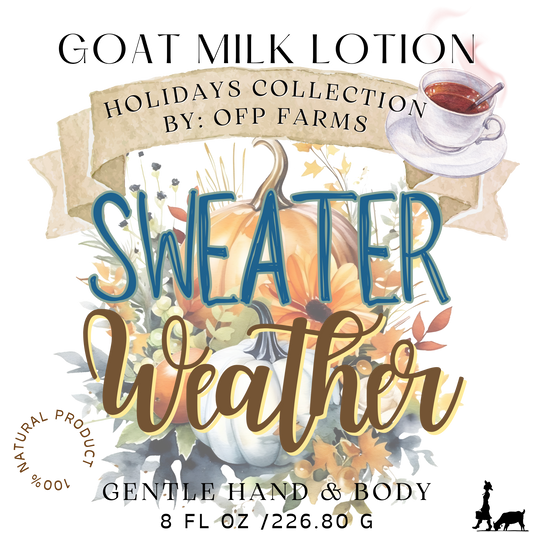 Sweater Weather, Autumn Goat Milk Lotion