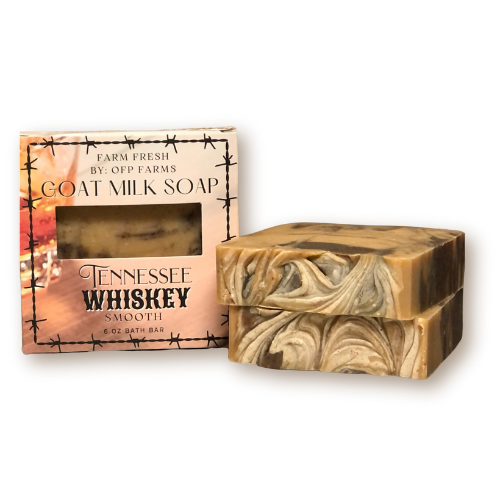 Tennessee Whiskey, 6 oz Goat Milk Soap