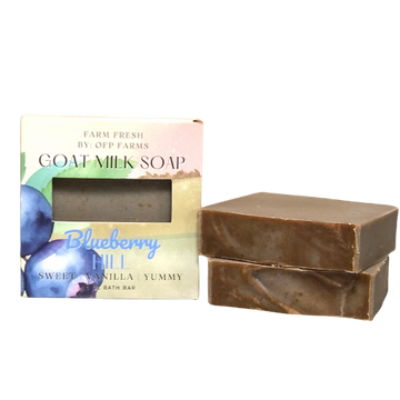 Blueberry Hill, 6 oz Goat Milk Soap