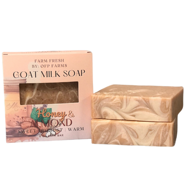 Honey and Almond, 6 oz Goat Milk Soap