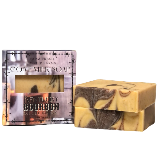 Kentucky Bourbon, 6 oz Goat Milk Soap,