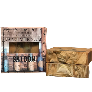 Saloon, 6 oz Goat Milk Soap