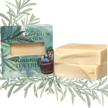 Shampoo Bar, 6 oz, Rosemary and Tea Tree