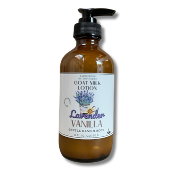 Lavender and Vanilla, Goat Milk Hand and Body Lotion