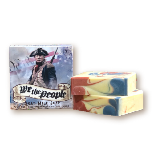 We the People - Trump, 6 oz Goat Milk Soap