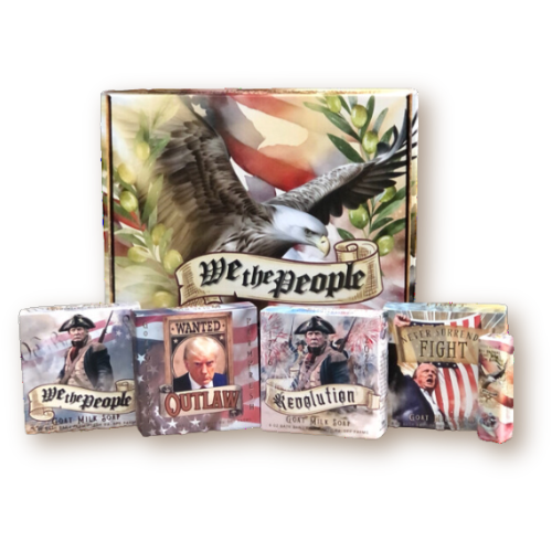 WE THE PEOPLE - 4 Soap and Lip Balm Box Set